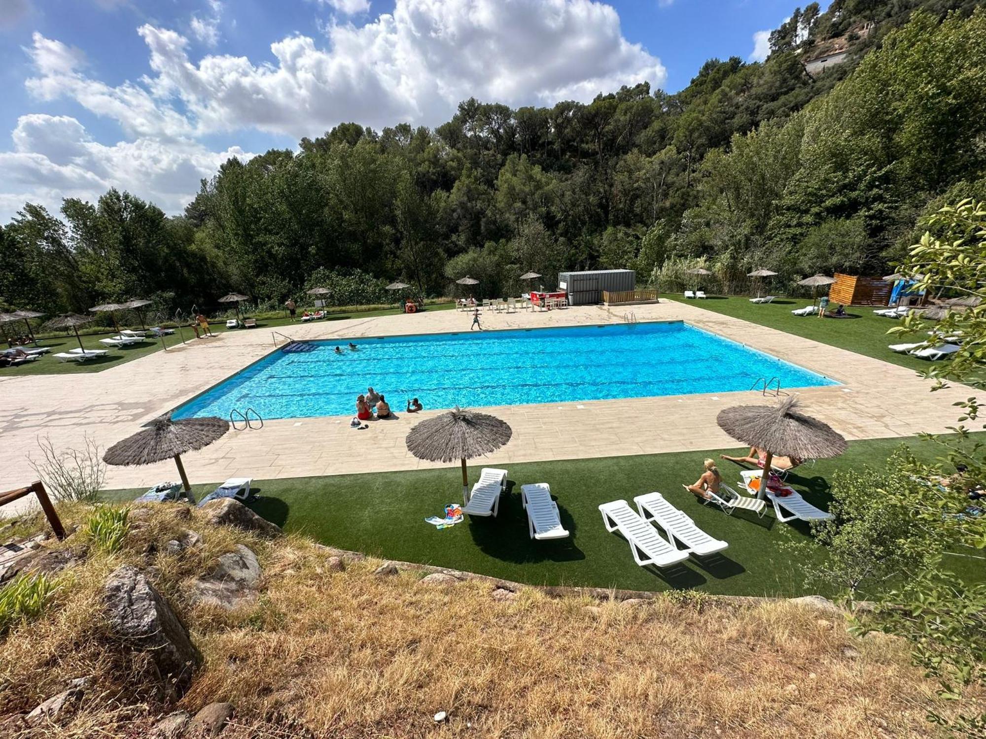 فندق كالديس دي مونتبويفي  Camping El Pasqualet المظهر الخارجي الصورة