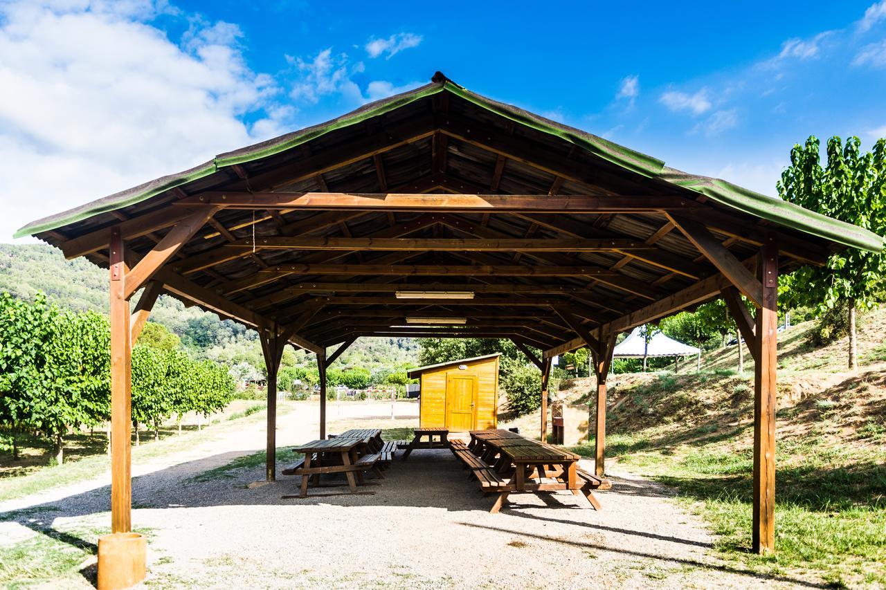 فندق كالديس دي مونتبويفي  Camping El Pasqualet المظهر الخارجي الصورة